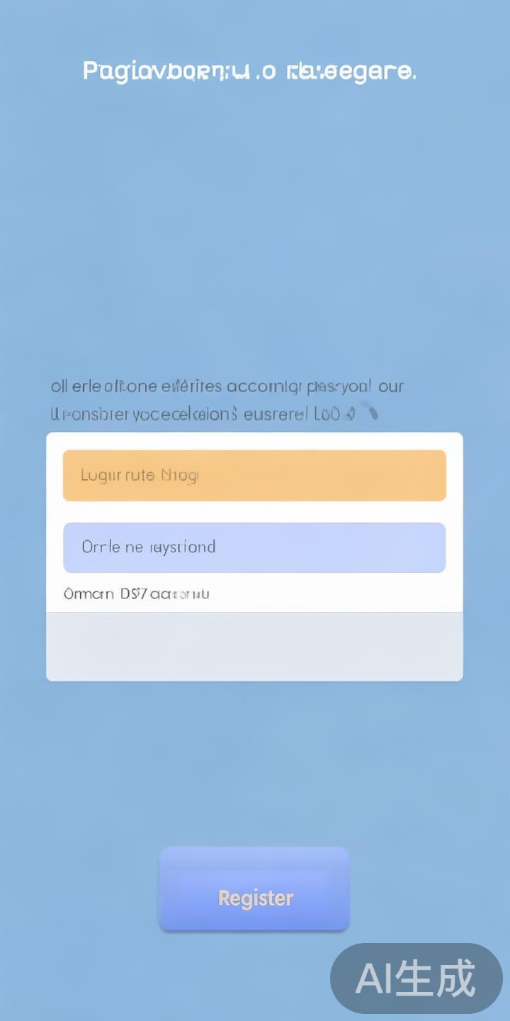 四、填写账号信息：输入您的注册账号和密码。如果你还